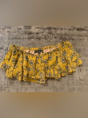 For Love & Lemons floral yellow set